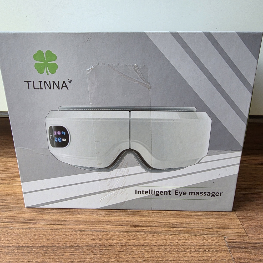 White Intelligent Eye Massager